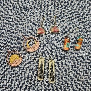 Assorted Artistic Earrings Set